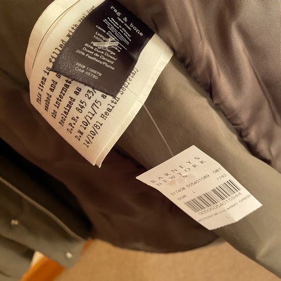 Rag & bone puffer coat - Picture 6 of 10